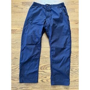 NIKE DRI FIT FLAT FRONT GOLF PANTS DH1286-451 NAVY BLUE MENS SIZE LARGE